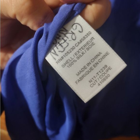 Joíe || 100% Silk Purple Sleeveless Button Up Blouse Size S - Picture 5 of 5